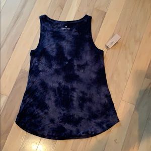 Tie dye american eagle tank NWT